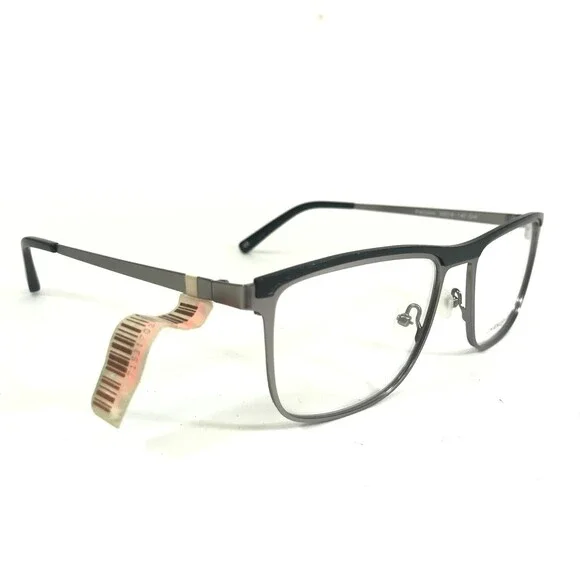 Jhane Barnes Eyeglasses Frames Precision GM Black Gunmetal  display picture 1